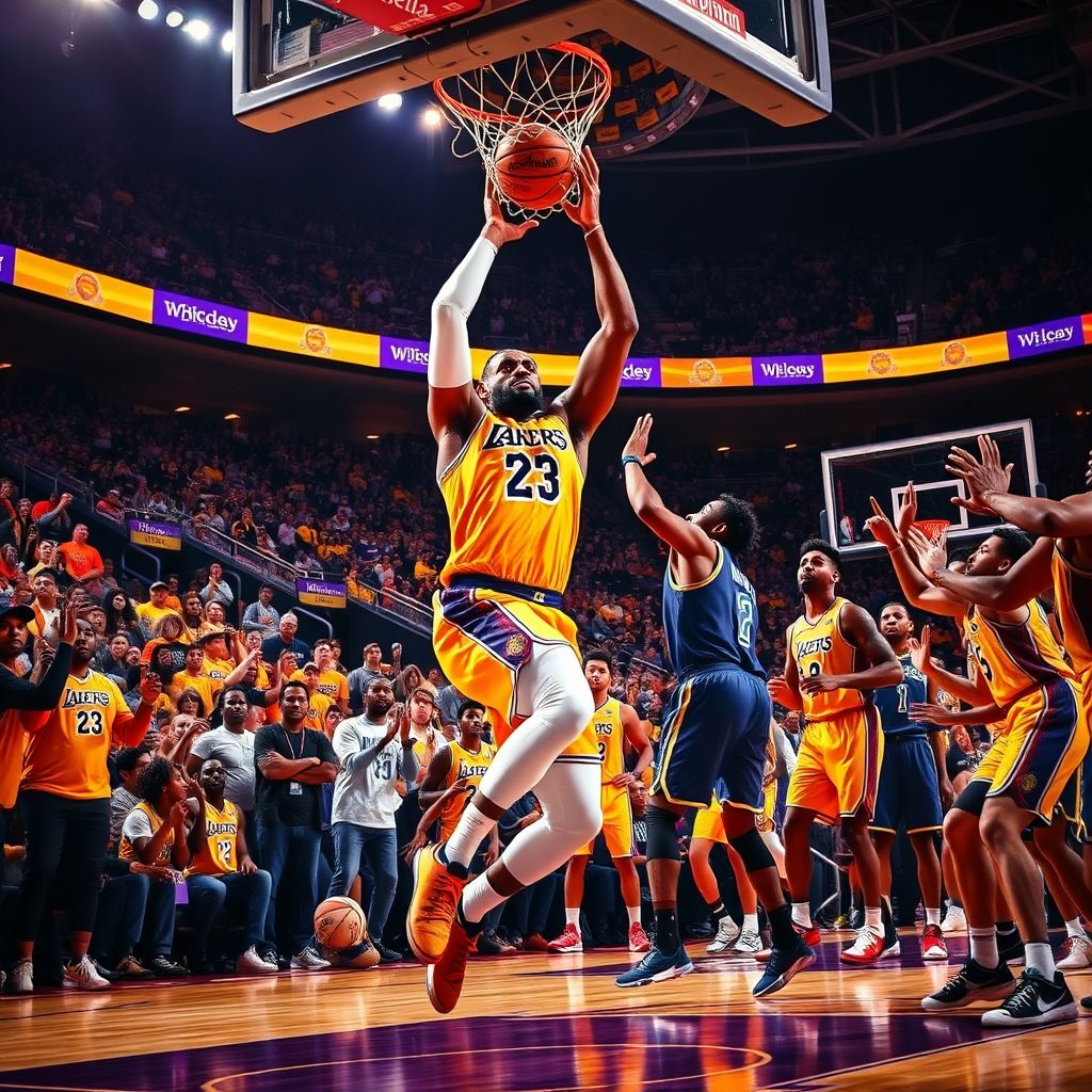 爱游戏在线登录-詹姆斯赛季首次三双领导湖人击败太阳，登顶西部榜首位置